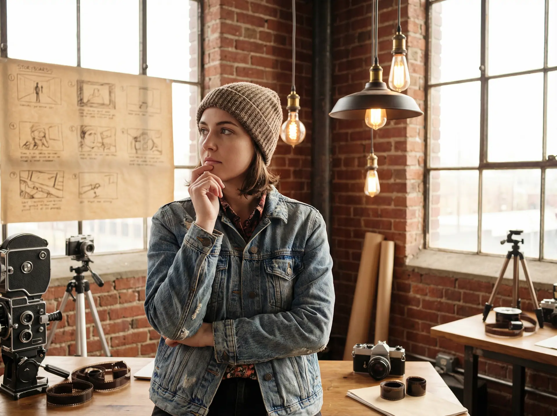 国产小视频 新锐导演林子墨在Loft工作室创作