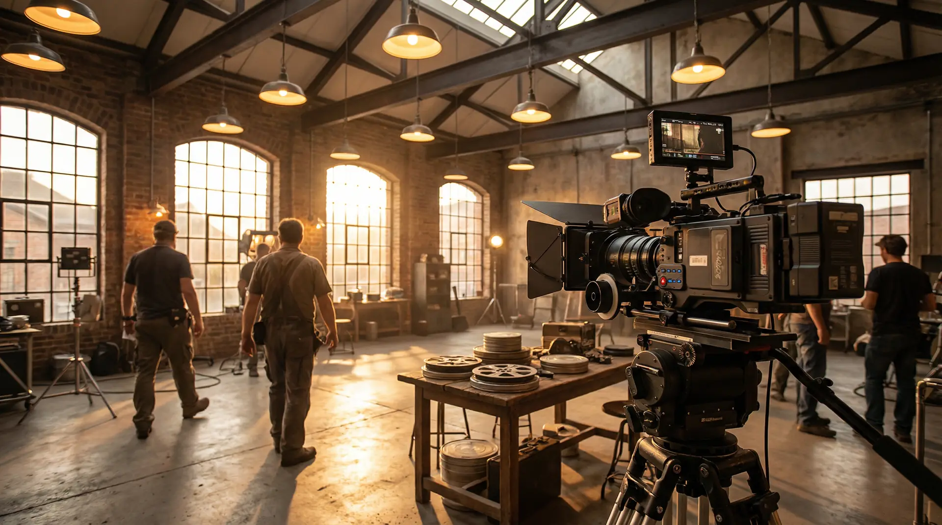 国产小视频 独立电影拍摄工作室现场